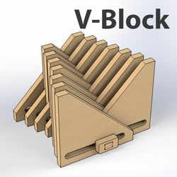 easy v-block system to perfect drilling