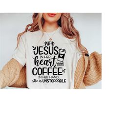 coffee and jesus svg, coffee svg files for cricut, jesus and coffee svg, funny saying svg, instant download for cricut s