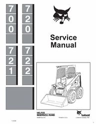 700 720 721 722 skid steer loader service manual shop repair