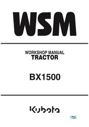 bx1500t tractor technical workshop repair manual kubota
