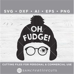 oh fudge svg, you'll shoot your eye out svg, a christmas story svg, christmas,cutting files for silhouette & cricut svg/