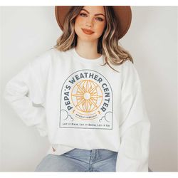 pepa's weather center / encanto/ disney inspired pullover sweatshirt