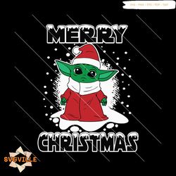 merry christmas baby yoda svg, christmas svg, merry christmas svg, baby yoda svg, baby yoda shirt, christmas party svg,