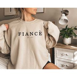 personalize feyonce est sweatshirt, fiance sweatshirt, bride sweatshirt, engagement gift, bridal shower gift, gift for b