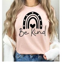 be kind rainbow svg ,png, rainbow svg, be kind svg, boho rainbow, kindness svg, kind svg, kind human svg