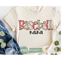 baseball nana png, grandma baseball sublimation