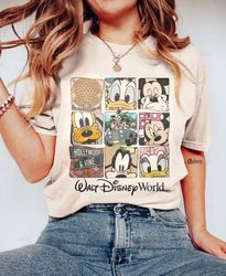 Retro Walt Disney World Shirt, Retro Mickey And Friends Shirt, Retro Disney Sweatshirt Hoodie, Disne