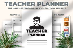 teacher planner kdp interior