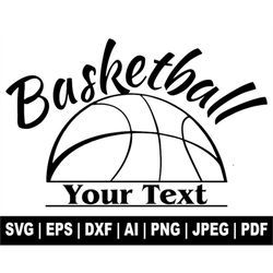 basketball svg, basketball monogram svg, diy basketball team svg, basketball clipart, basketball clipart, sport png, svg