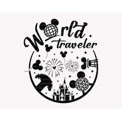 World Traveler Svg, Magical Kingdom Svg, Family Vacation Svg, Magical Castle Svg, Family Trip Shirt Svg, Vacay Mode Svg,
