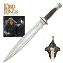 lord of the rings 24" sword of sam with  plaque