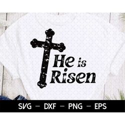 he is risen svg, easter svg, christian, easter shirt design, svg cut files for cricut, easter shirt for women, christian