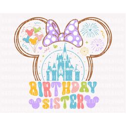 birthday sister svg, it's my birthday svg, birthday shirt svg, magical castle svg, birthday trip svg, birthday party svg