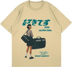 vamtac vintage graphic harajuku tshirt loose oversize short sleeve streetwear casual tops aesthetic tee