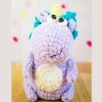 unicorn rainbow crochet pattern crochet pattern sitting unicorn,tools.patterns