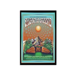 custome - red rocks slightly stoopid august 13 2023 poster, slightly stoopid poster, no framed , gift