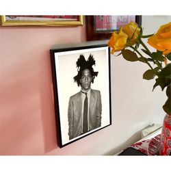 jean michel basquiat vintage samo wall art poster, no framed , gift