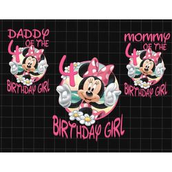 bundle custom birthday girl png, family vacation png, family matching birthday png, magical kingdom, mouse birthday png,