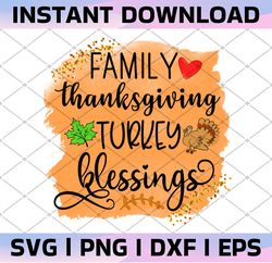 family pumpkins turkey blessings, fall png, thanksgiving, thankful, pumpkin turkey,fall png designs