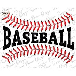 baseball png, sublimation or print design, baseball stitches, baseball mom design, digital download, sublimate download,