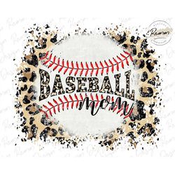 leopard baseball mom png, leopard png, sublimation design download, baseball mom shirt design, sublimate download, digit