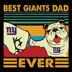 dad ever and dog fan new york giants,nfl svg, football svg, cricut file, svg