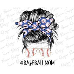 baseball mom png, blue baseball mom bun, sunglasses headband mom life, baseball mom shirt png, baseball mama, sublimatio