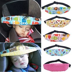 baby car seat head support belt adjustable toddler neck relief stabilized strap