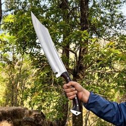 custom handmade illam traditional survival bowie knife | hunting knife camping