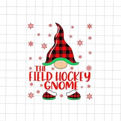 the field hockey gnome svg, gnomies buffalo plaid svg, gnomies xmas svg, gnomies christmas svg, field hockey christmas s