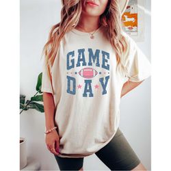 gameday shirt, football shirt, football tee, game day football shirts, football game t-shirts for women, womens football
