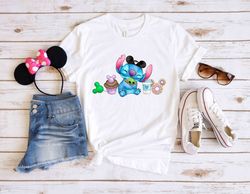 disney stitch grogu snacks shirt, cute stitch shir