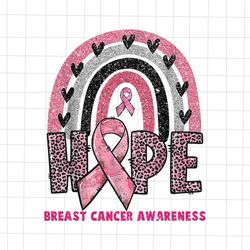 breast cancer awareness rainbow png, hope breast cancer awareness png, in october we wear pink png, love pink ribbon png