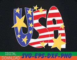 american flag usa united states of america us 4th of july svg, eps, png, dxf, digital download
