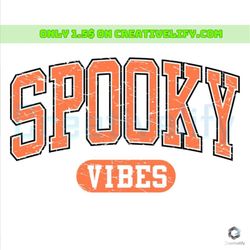 spooky vibes svg halloween design file