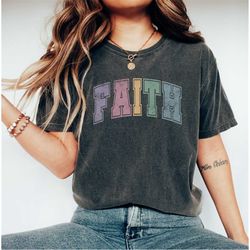 faith shirt, faith tee, faith t-shirt, christian shirt, christian gifts, christian mom shirt, bible shirts, religious sh