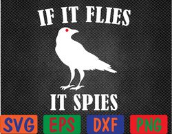 birds spie conspiracy joke meme surveillance svg, eps, png, dxf, digital download