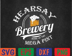 hearsay mega pint svg, eps, png, dxf, digital download