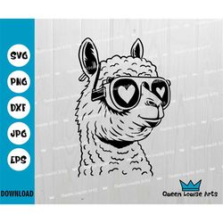 no drama llama svg cut file, funny llama svg cricut, alpaca svg, cute llama face svg,funny mom dxf,cool lama png,lama su