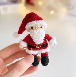 crochet amigurumi pattern santa claus