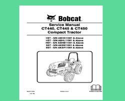 ct440, ct445 and ct450 compact tractor service manual tractor
