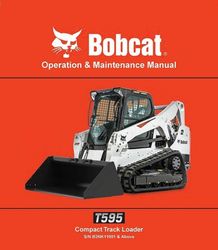 t595 compact track loader operation & maintenance manual sn bjnk1101 and above