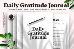 daily gratitude journal kdp interior