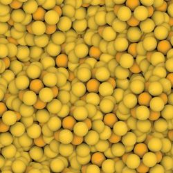 gold atoms 22 tileable repeating pattern