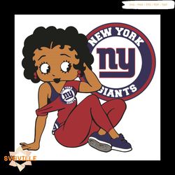 new york giants betty boop svg, sport svg, new york giants football team svg, new york giants svg, new york giants fans