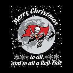 merry christmas to all and to all tampa bay buccaneers nfl svg, football svg, cricut file,