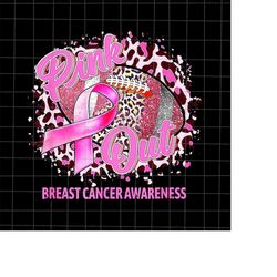 pink out breast cancer png, football pink breast cancer awareness png, football breast cancer awareness png, football ri