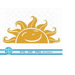 sun svg, sun png, sunshine svg, sun clipart, sunny sunshine png, good vibes svg, cut files for cricut, sun png, dxf