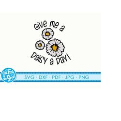 daisy svg cut files for cricut - daisy vector clipart svg, dxf, png, jpg, pdf