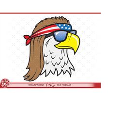 mullet eagle 4th of july png, sublimation png 4th of july, patriotic png, 4th of july png t-shirt, eagle funny 4th of ju